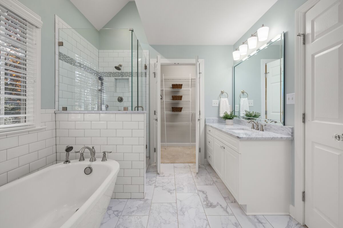 White bathroom